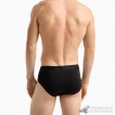 Quần lót nam Emporio Armani Rubber Pixel Logo Brief Black